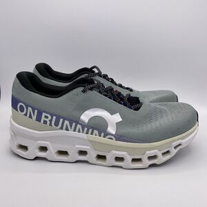 On Cloudmonster 2 Mineral/Aloe Athletic Running Shoes Sneakers Mens  -   Size 13